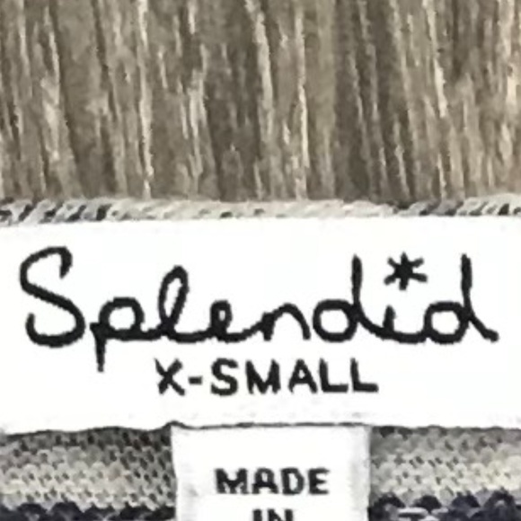 Splendid Short Sleeve Top size XS - Picture 6 of 6